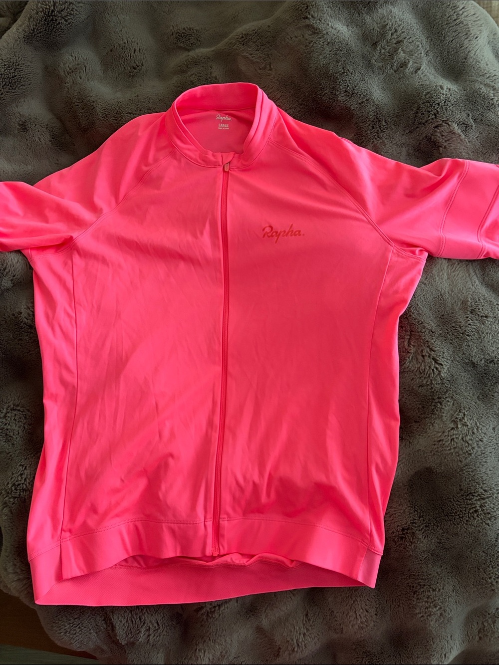 Rapha Men's Neon Pink Cycling Jersey